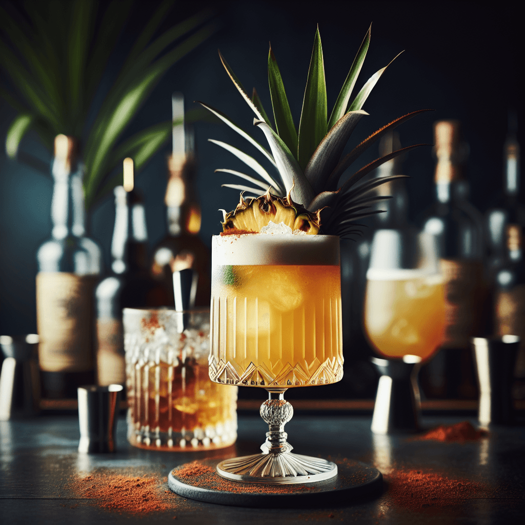 Smoky Pineapple Lager Flip