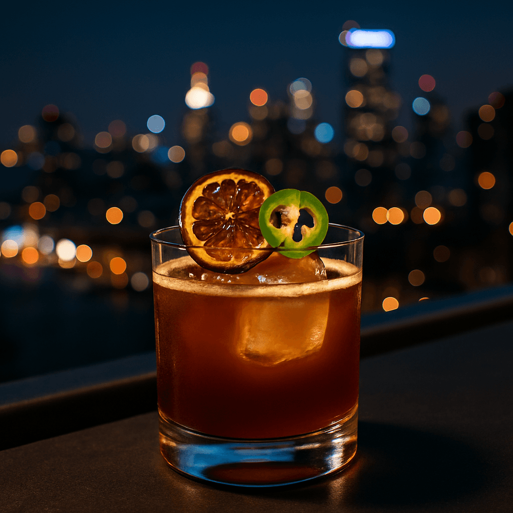 Smoky Spiced Fig Sour