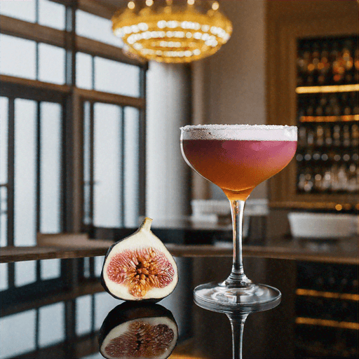 Snowfall Fig Margarita