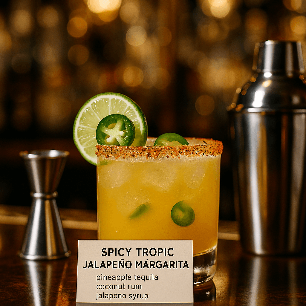 Spicy Tropic Jalapeño Margarita