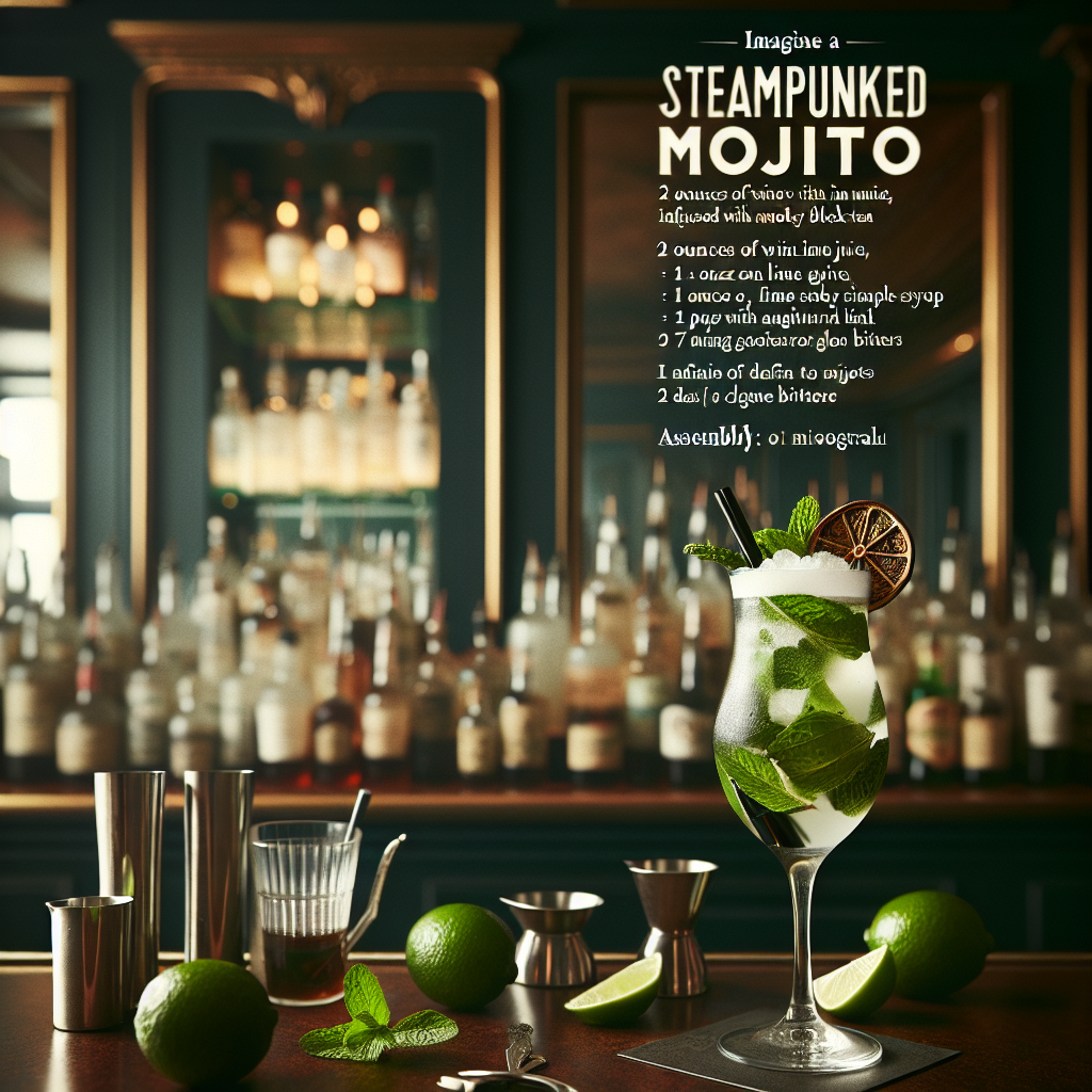 Steampunked Mojito