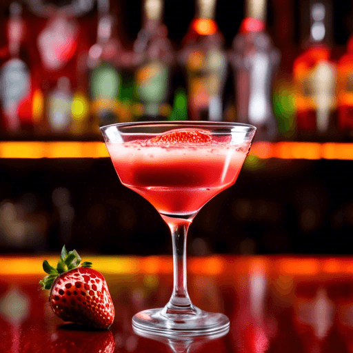 Strawberry Bliss Martini