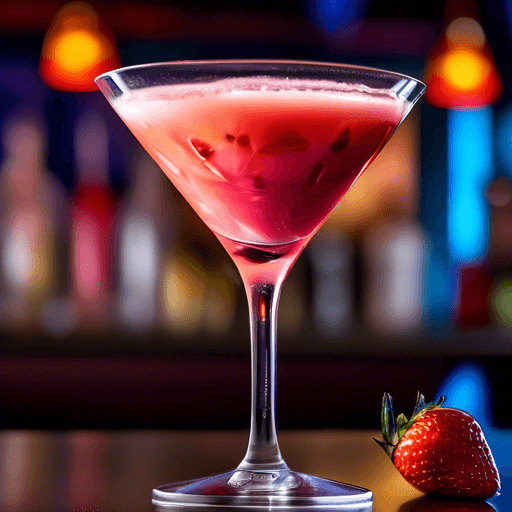 Strawberry Dreamscape Martini