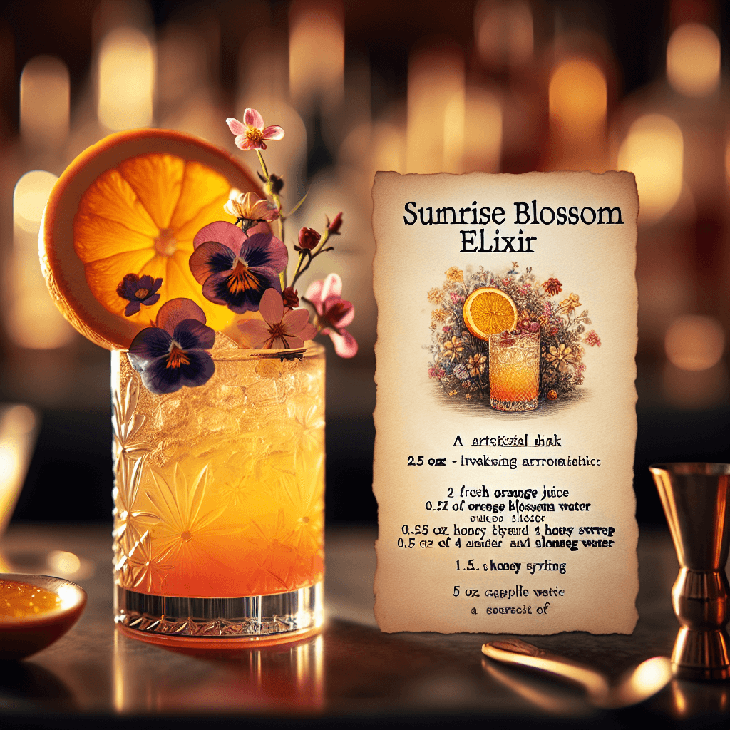 Sunrise Blossom Elixir