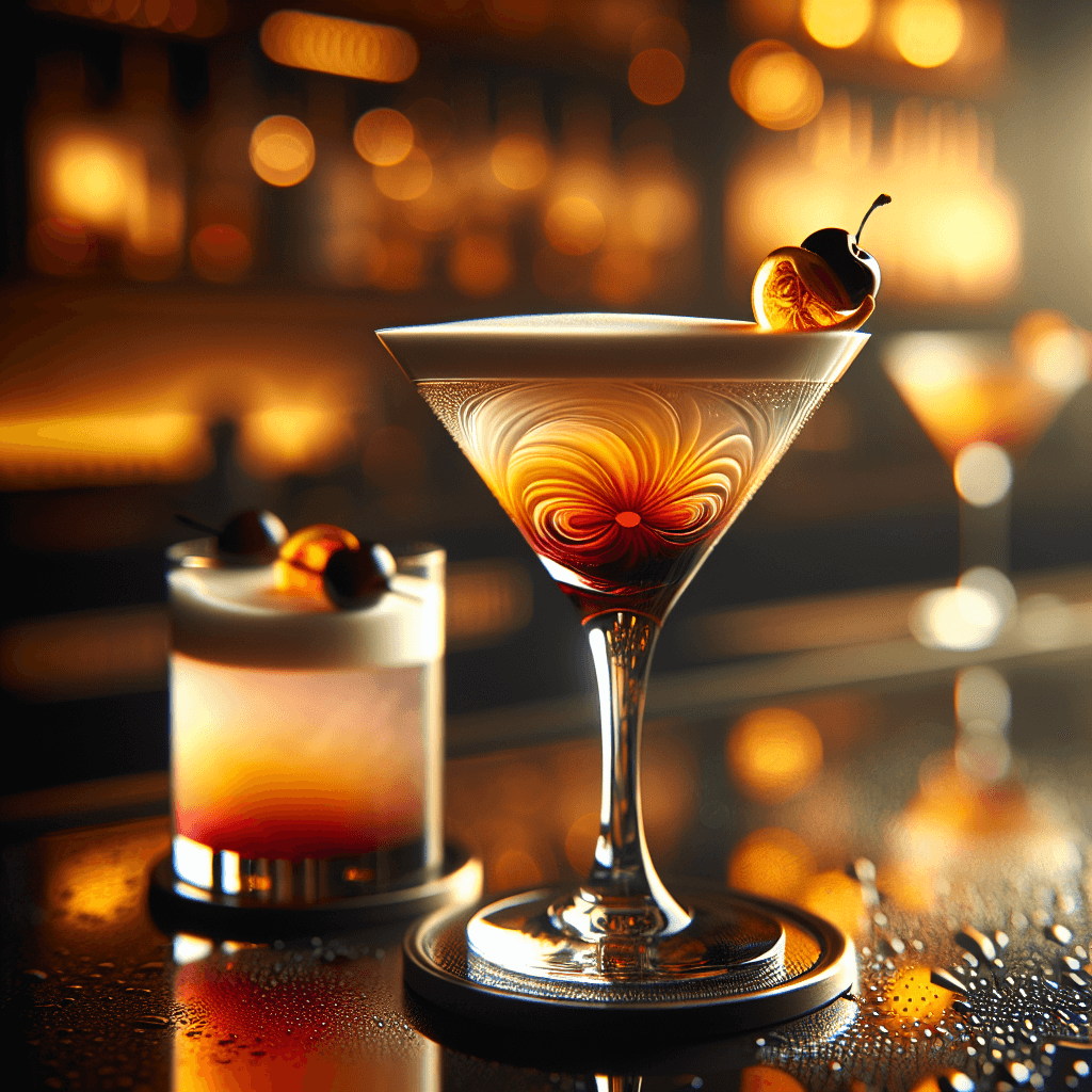 Sunset Elegance Martini