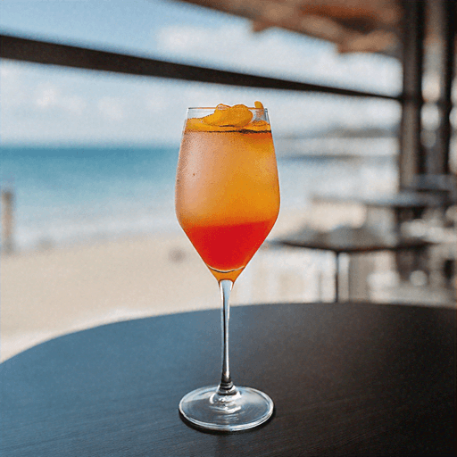 Sunset Lillet Spritz