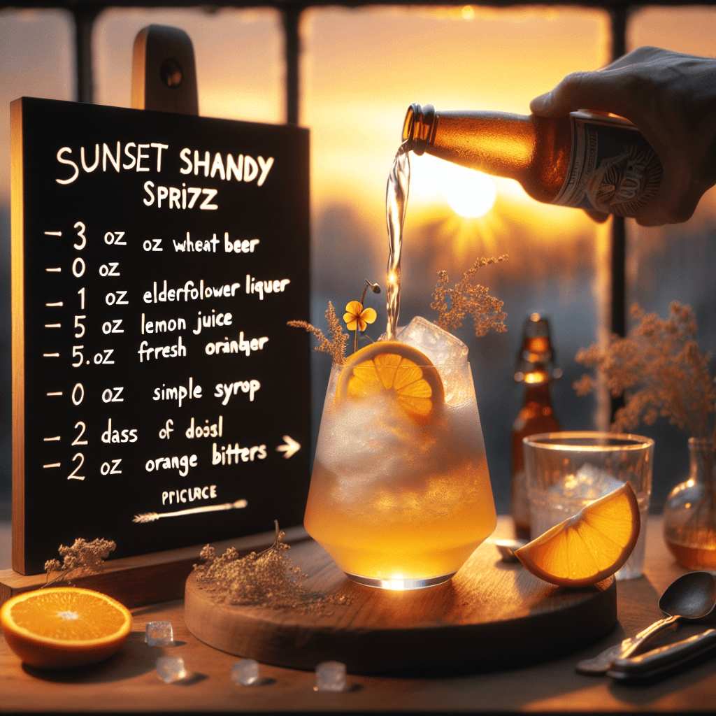 Sunset Shandy Spritz