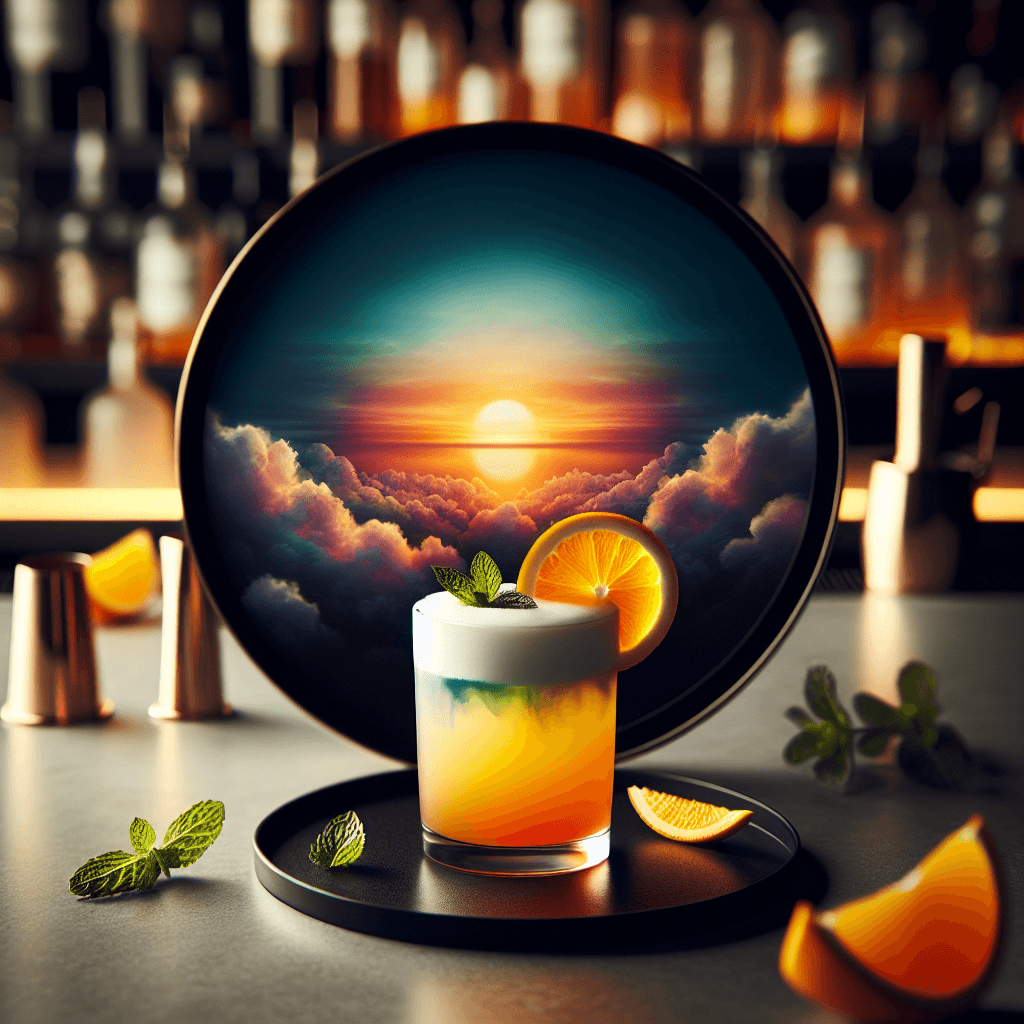 Sunset Sorbet Mocktail