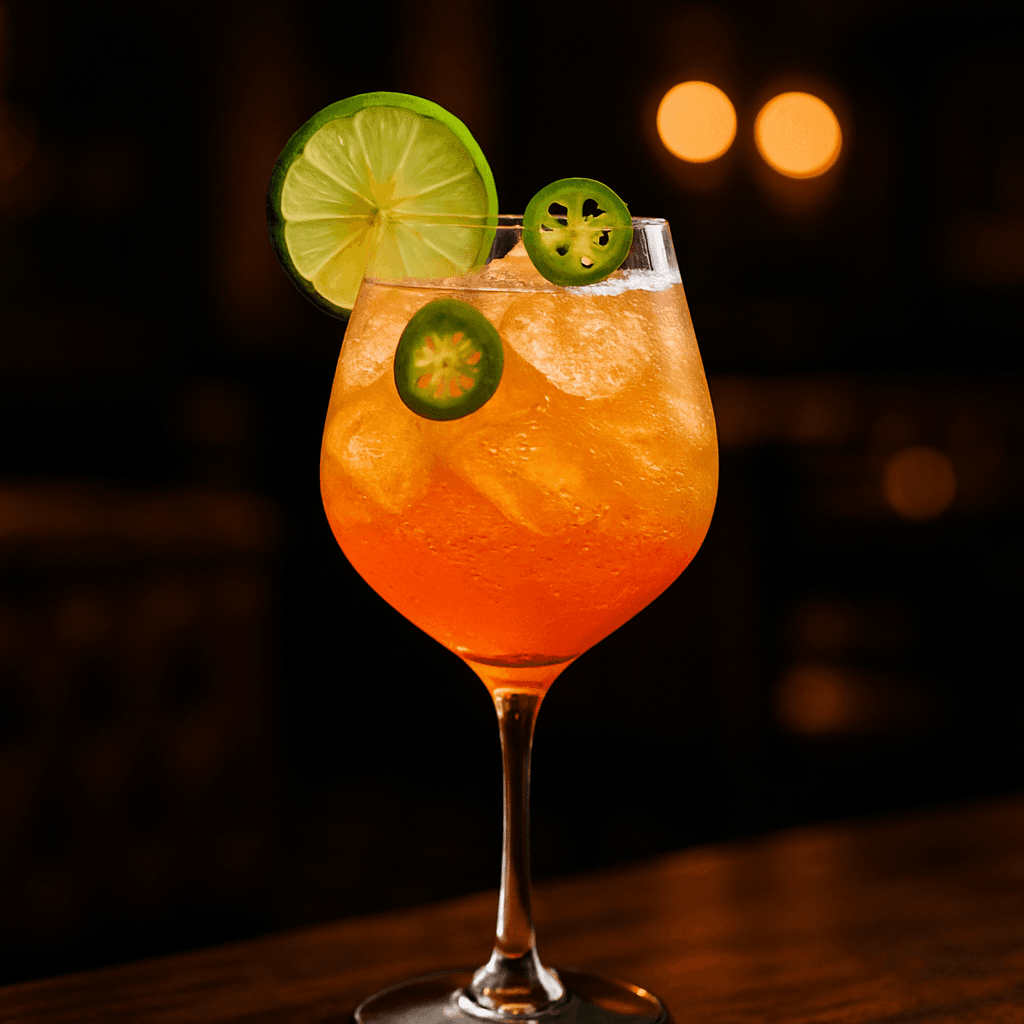 Sunset Spice Spritz