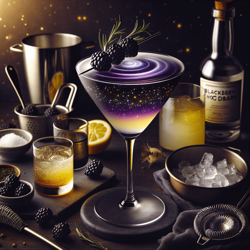 The Midnight Mirage Martini