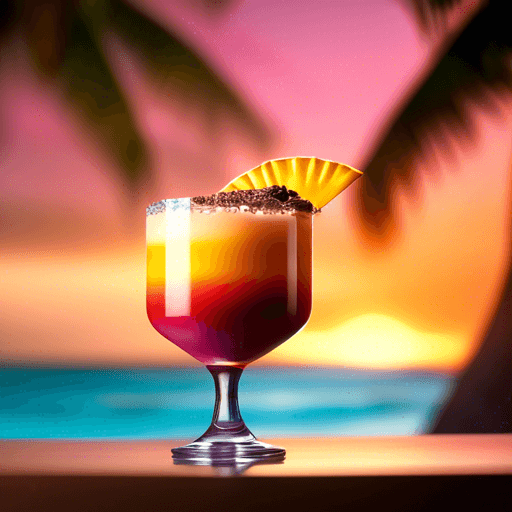 Tropical Chocolate Sunrise