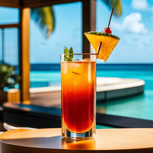 Tropical Sunset Cooler