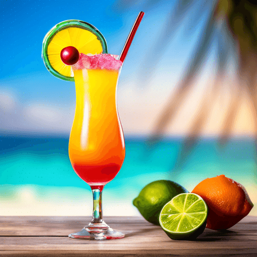 Tropical Sunset Delight