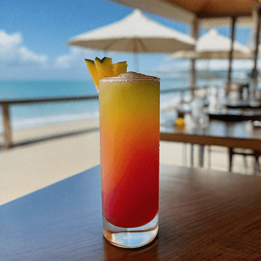 Tropical Sunset Elixir