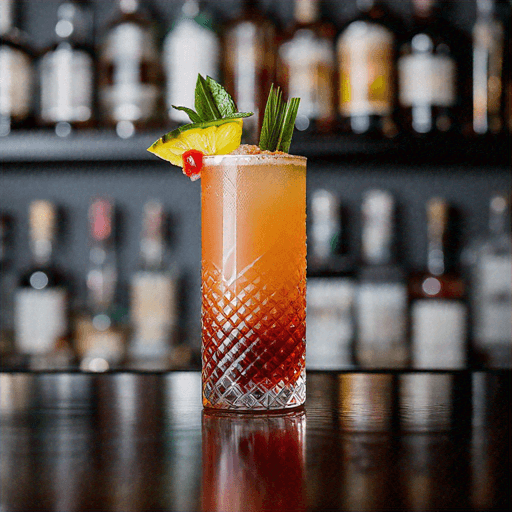 Tropical Sunset Mai Tai