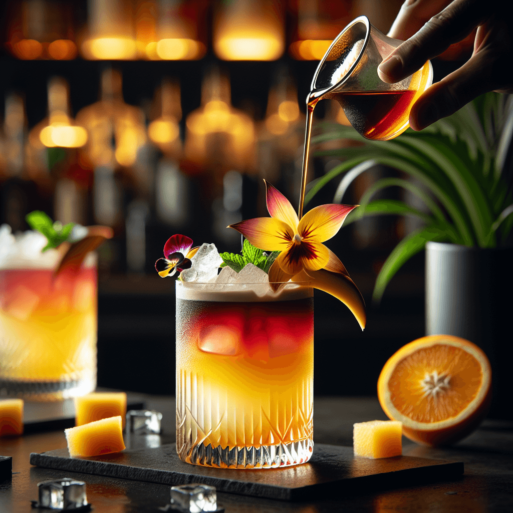 Tropical Sunset Mai Tai