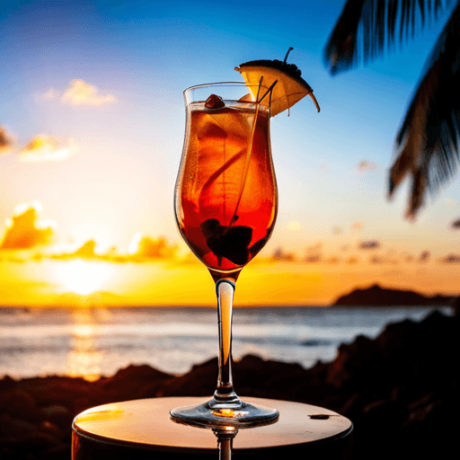 Tropical Sunset Mai Tai