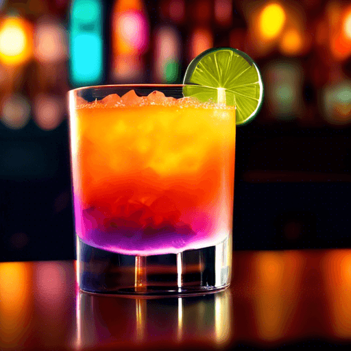 Tropical Sunset Margarita