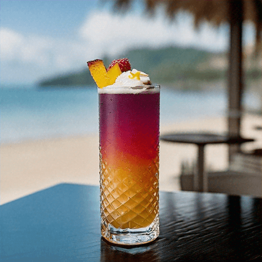 Tropical Twilight Fizz