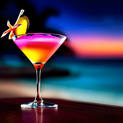 Vanilla Twilight Martini