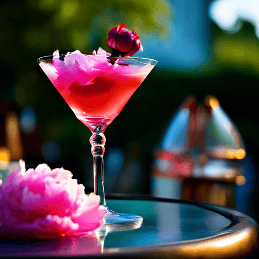 Vodka Peony Martini