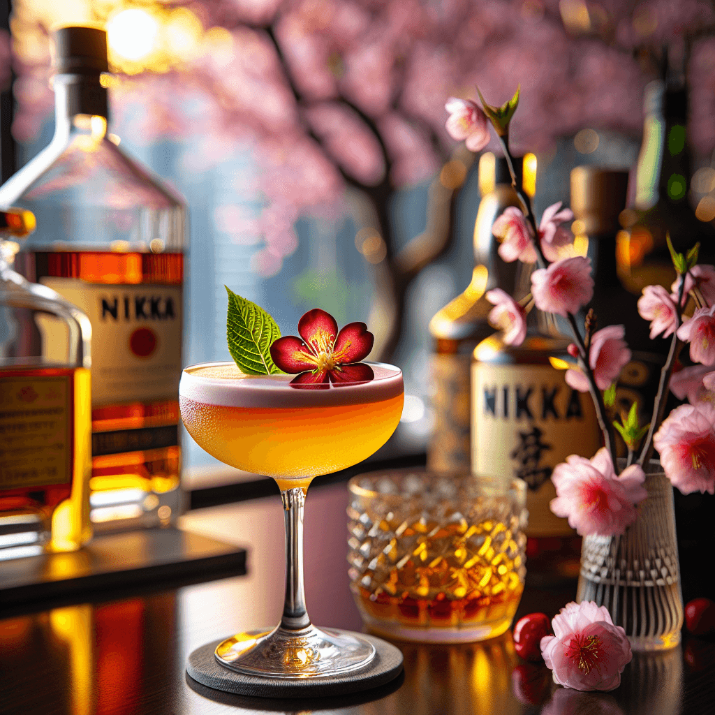 Whiskey Cherry Blossom