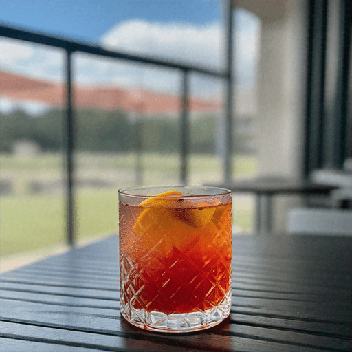 Whiskey Sunset Spritzer