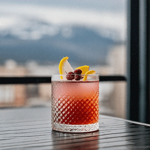 Wintry Whiskey Cranberry Delight