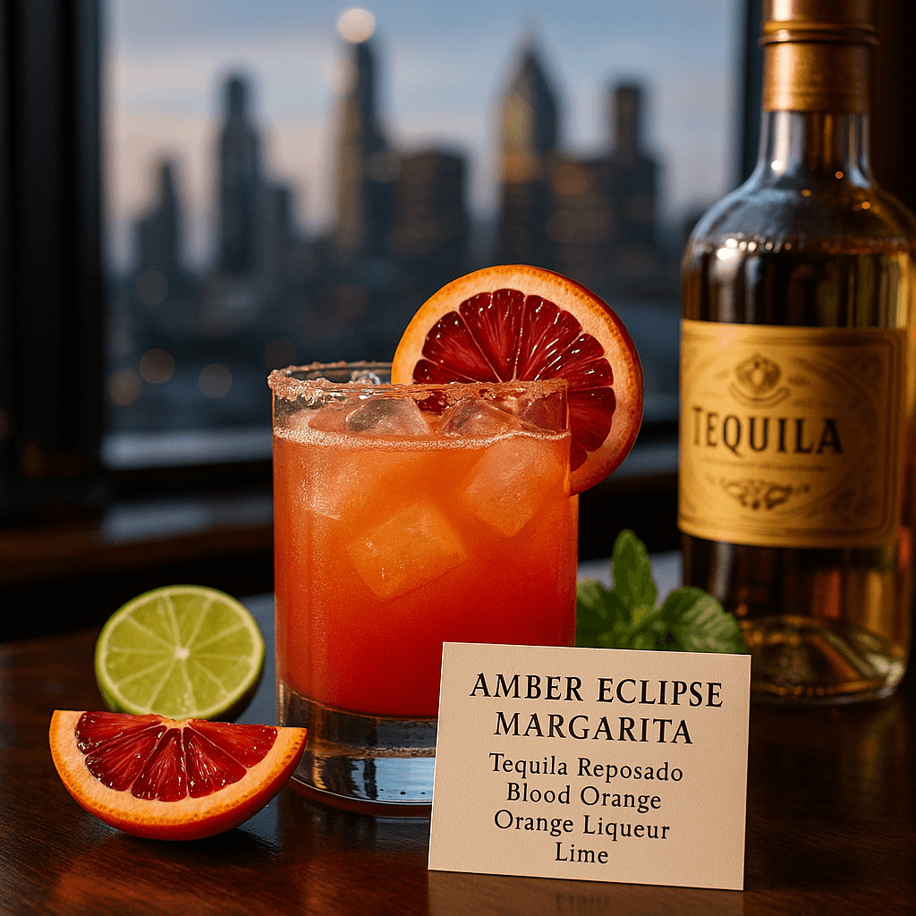 Amber Eclipse Margarita