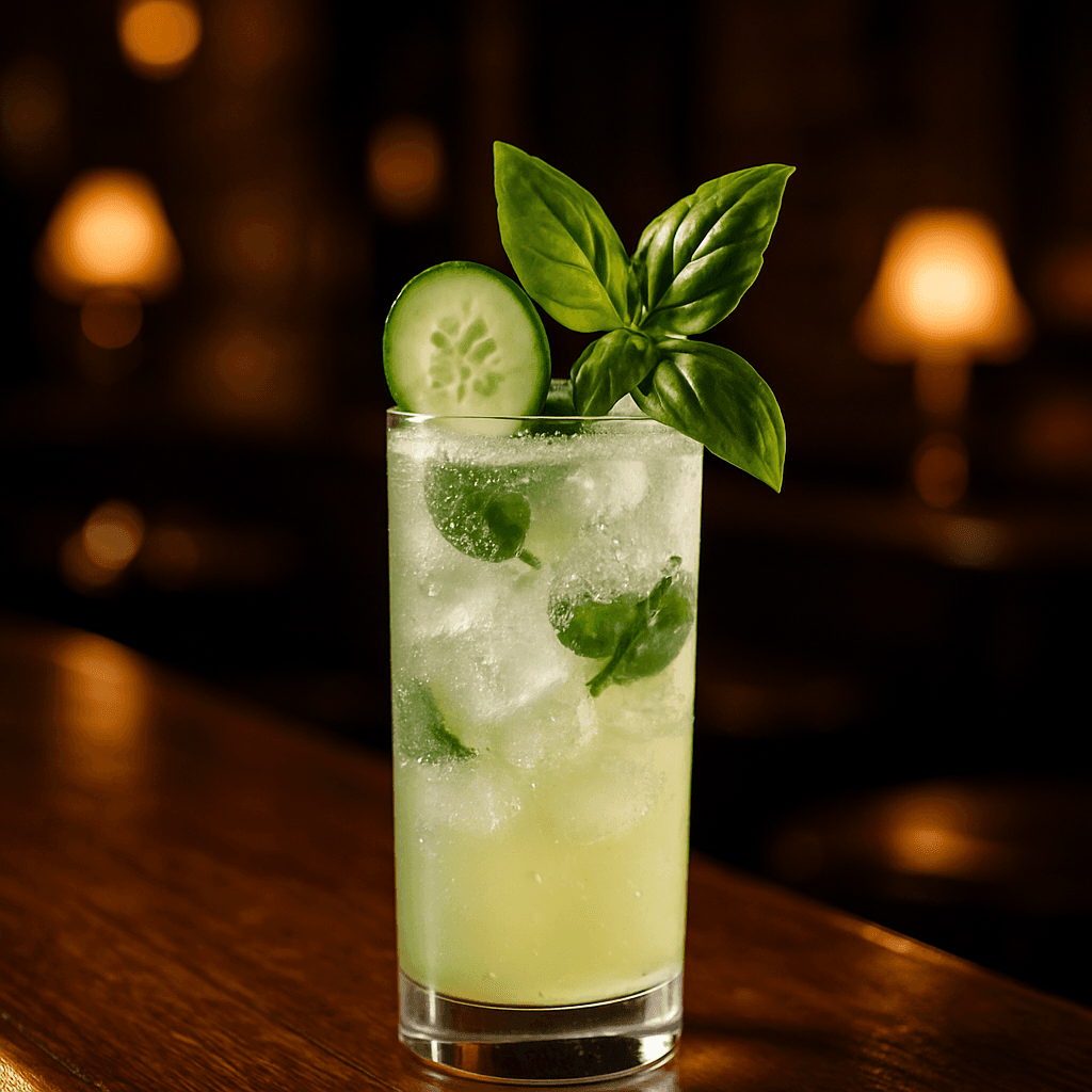 Basil Garden Gin Fizz