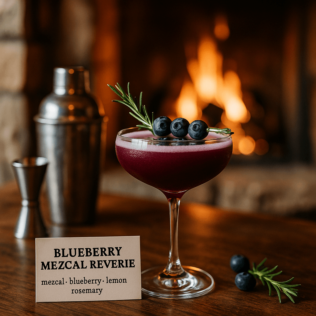 Blueberry Mezcal Reverie
