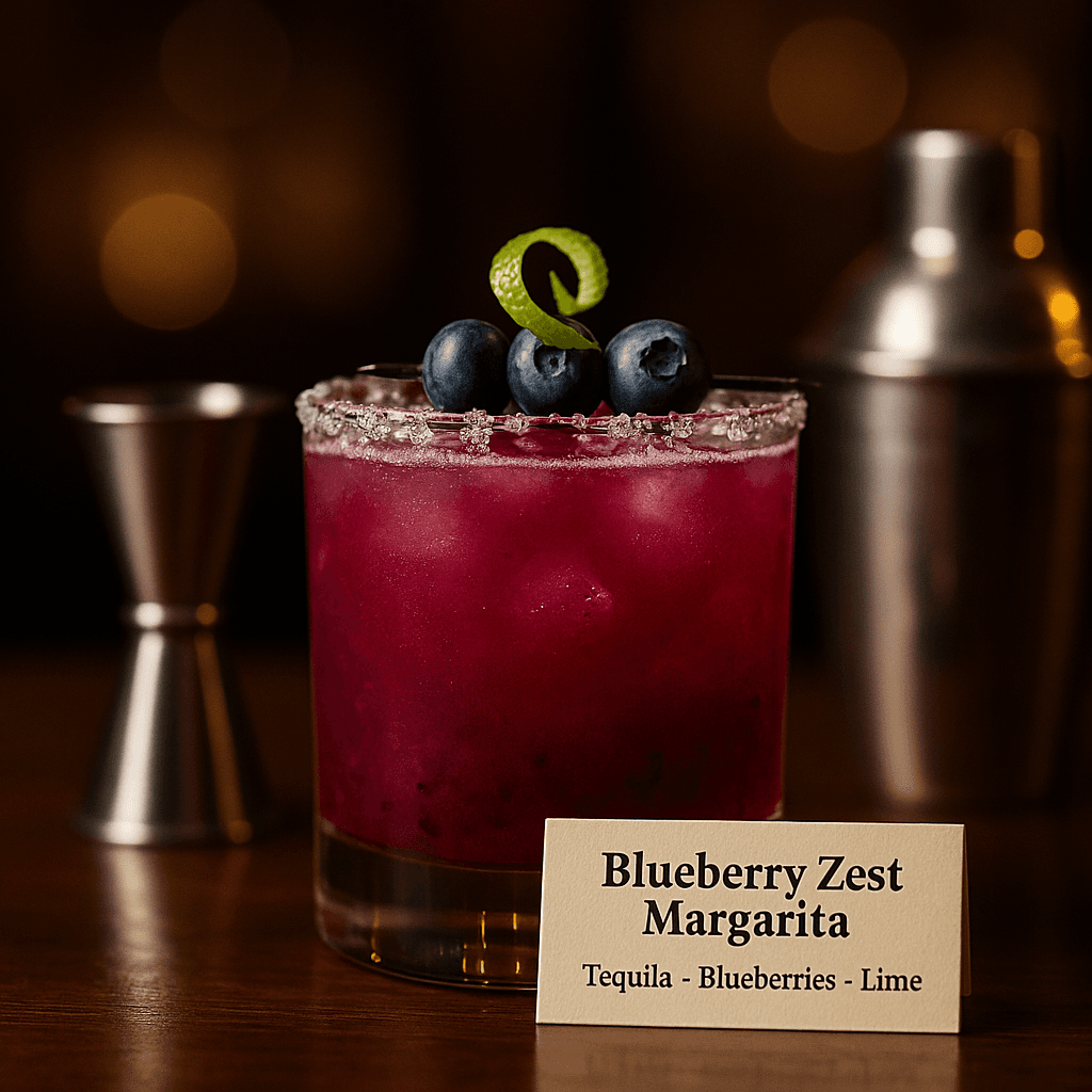 Blueberry Zest Margarita