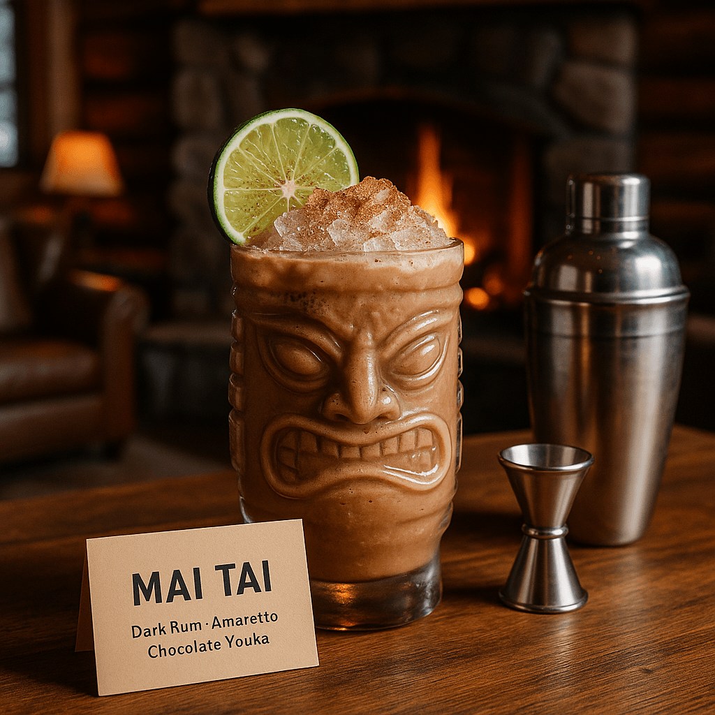 Chocolate Amaretto Mai Tai