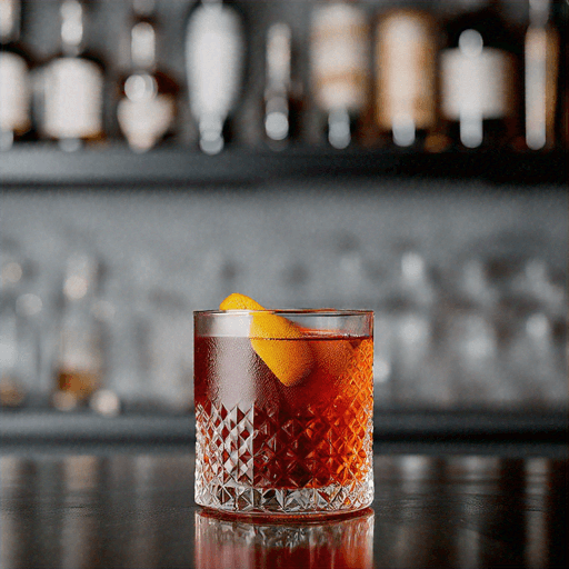 Dom's Midnight Negroni