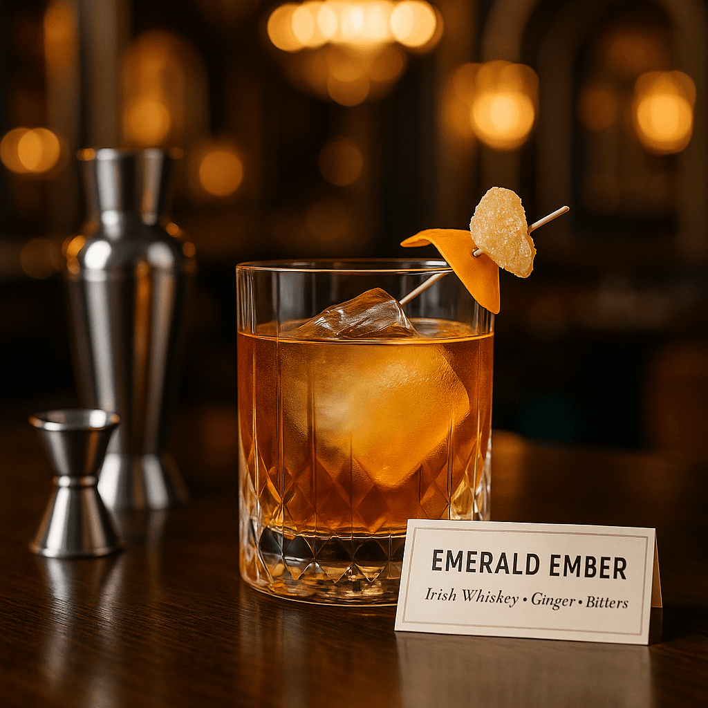 Emerald Ember Old Fashioned