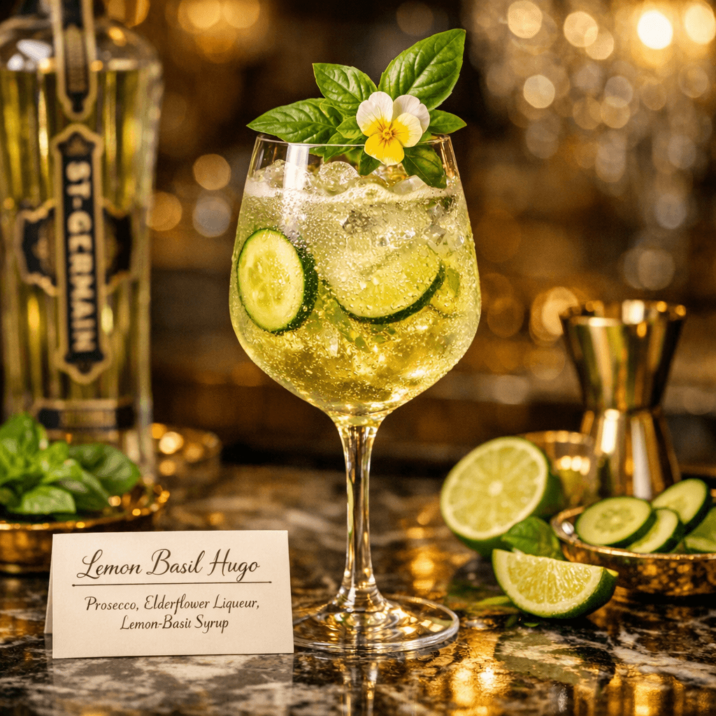 Emerald Hugo Spritz
