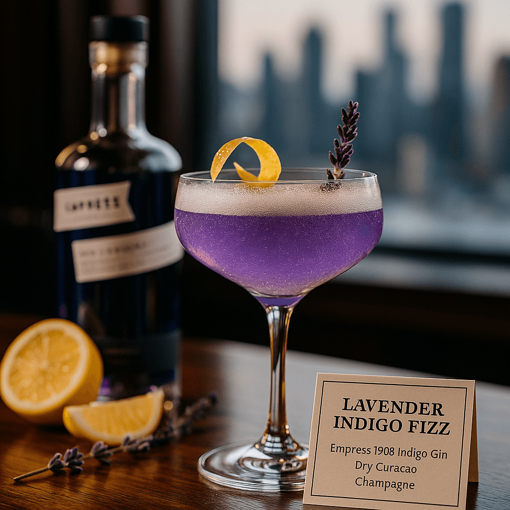 Lavender Indigo Fizz