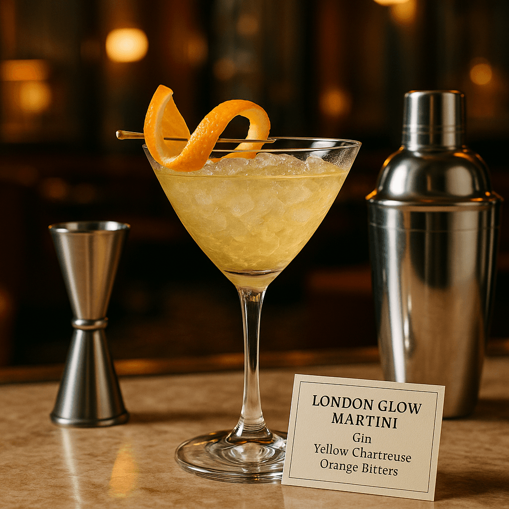 London Glow Martini