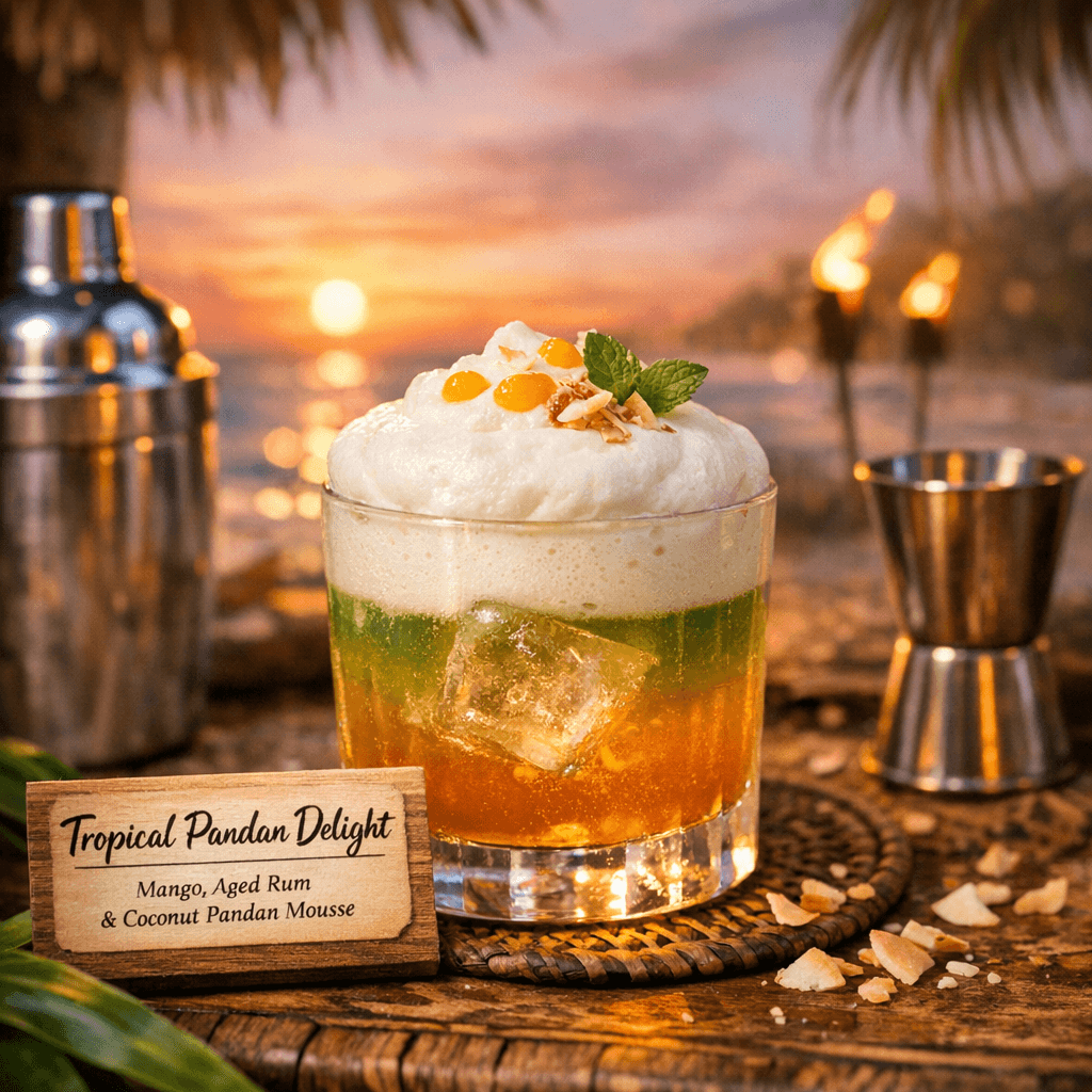 Mango Sticky Rice Old Fashioned