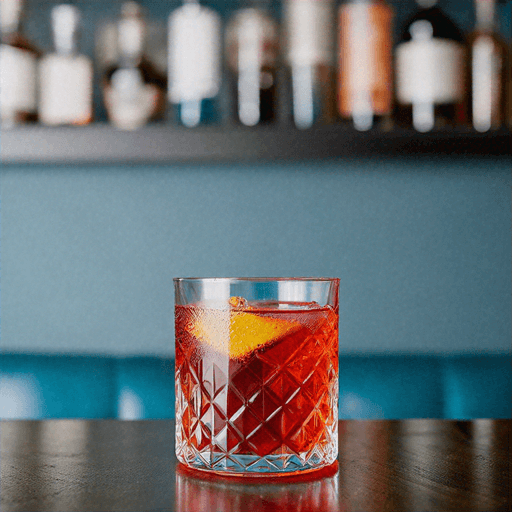 Negroni in Blue