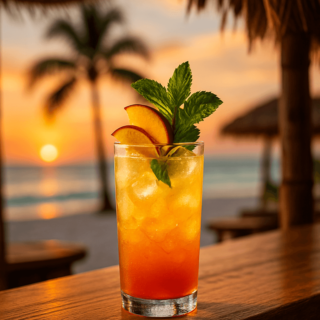 Peachy Sunrise Spritz