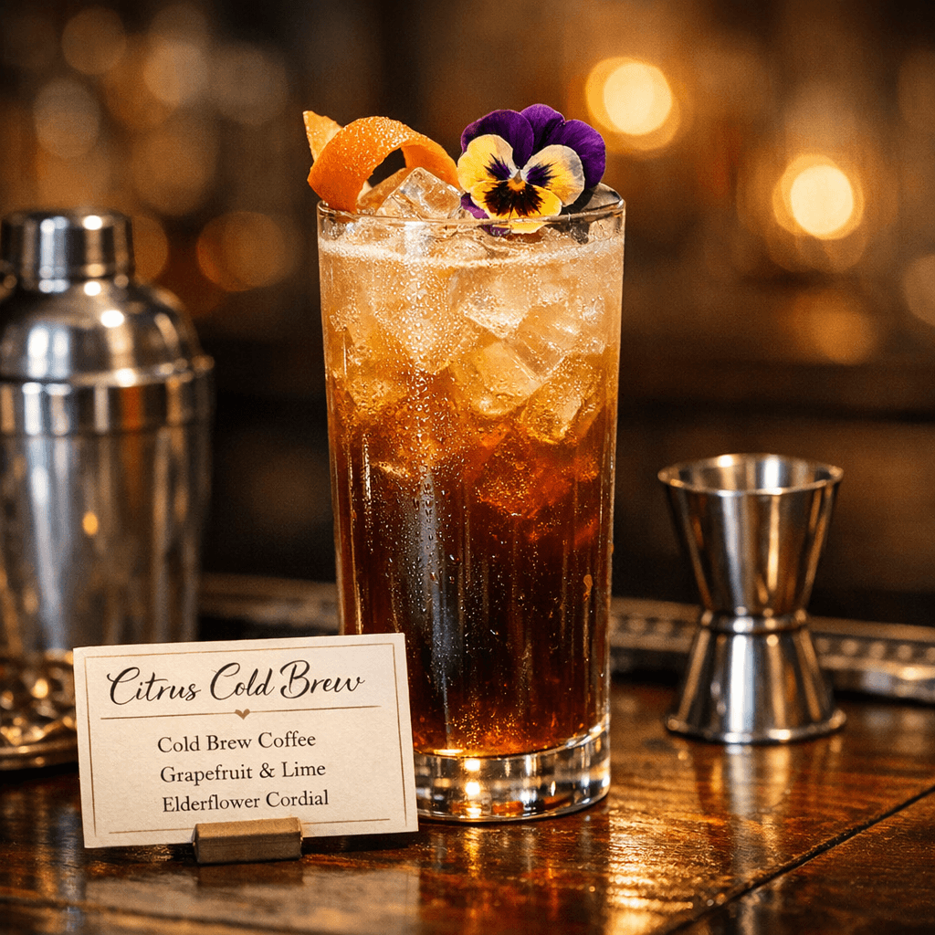 Refreshing Coffee Mocktail