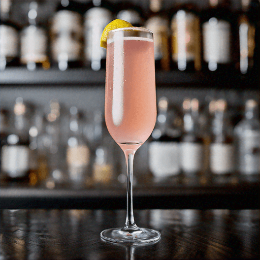Rosé 75 Fizz