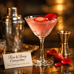 Rose & Berry Cosmopolitan