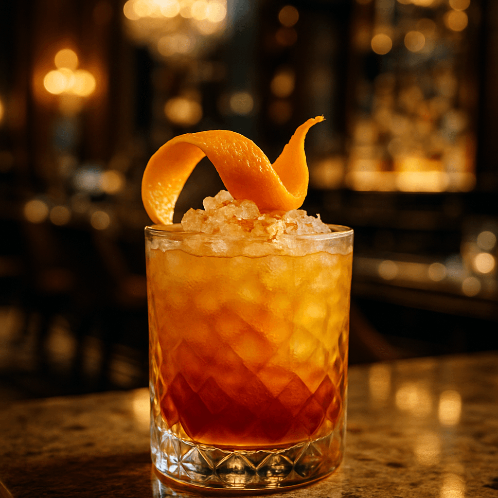 Smoky Citrus Maple Mocktail