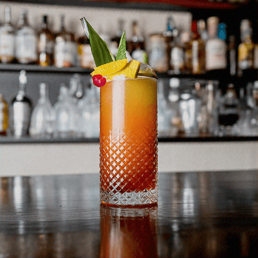 Smoky Inferno Mai Tai