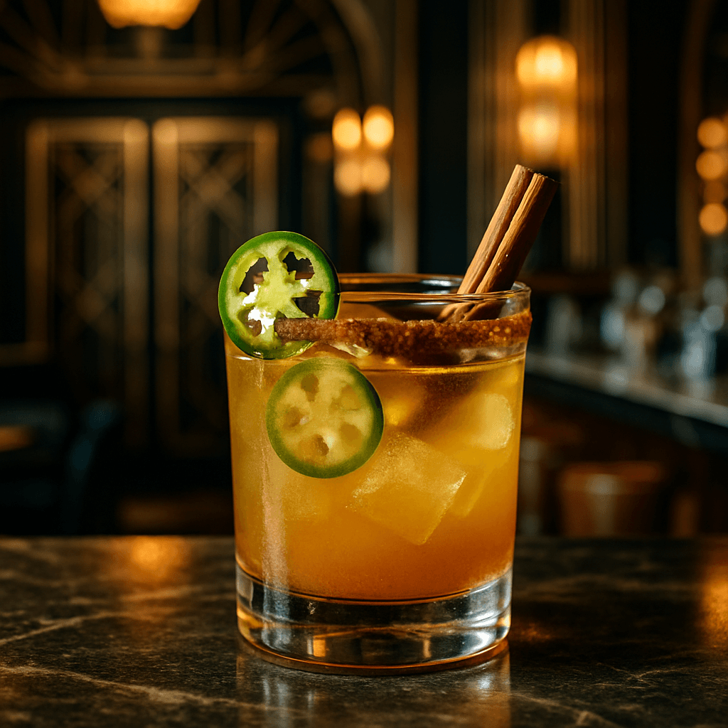 Smoky Pineapple Fire Margarita