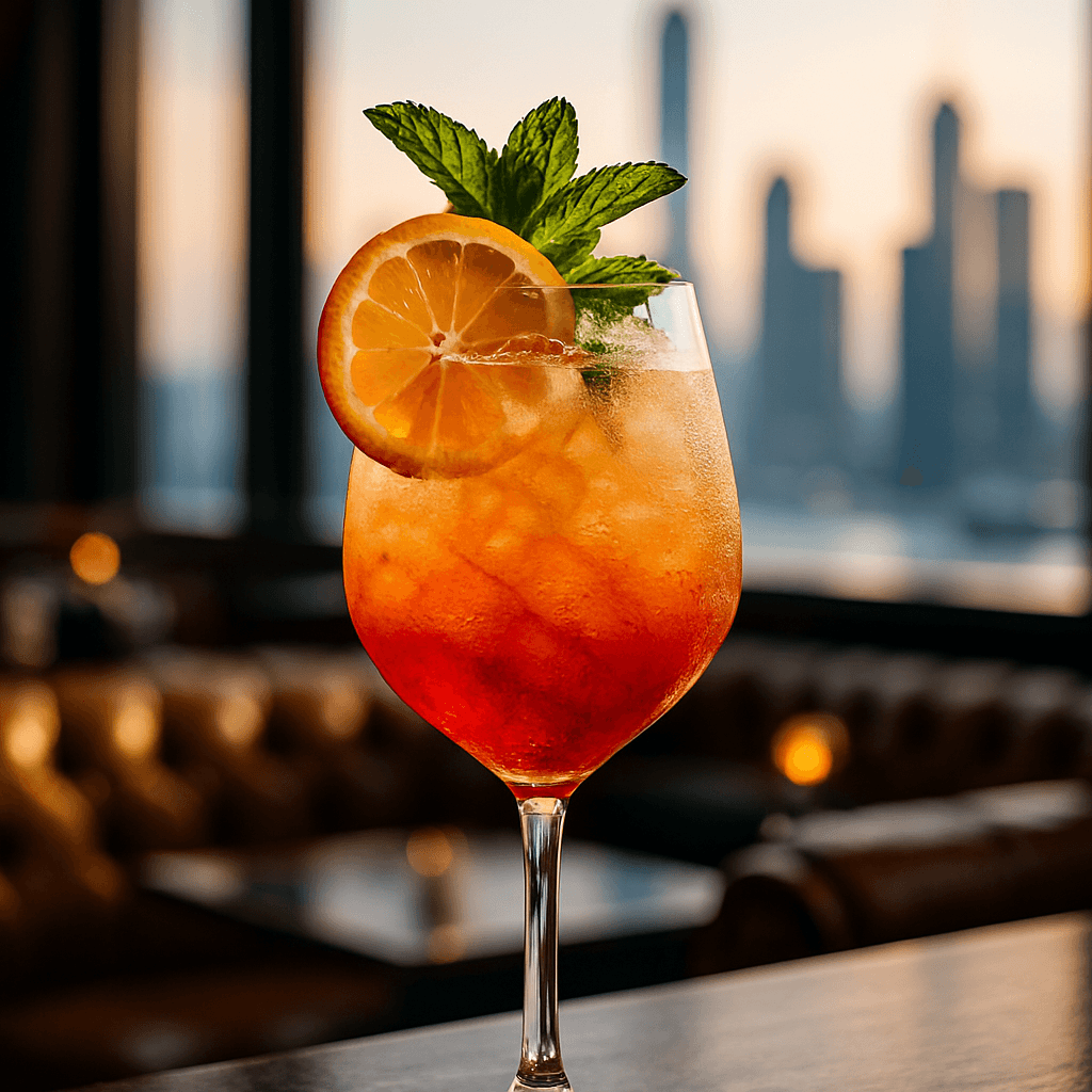 Sunset Citrus Spritz