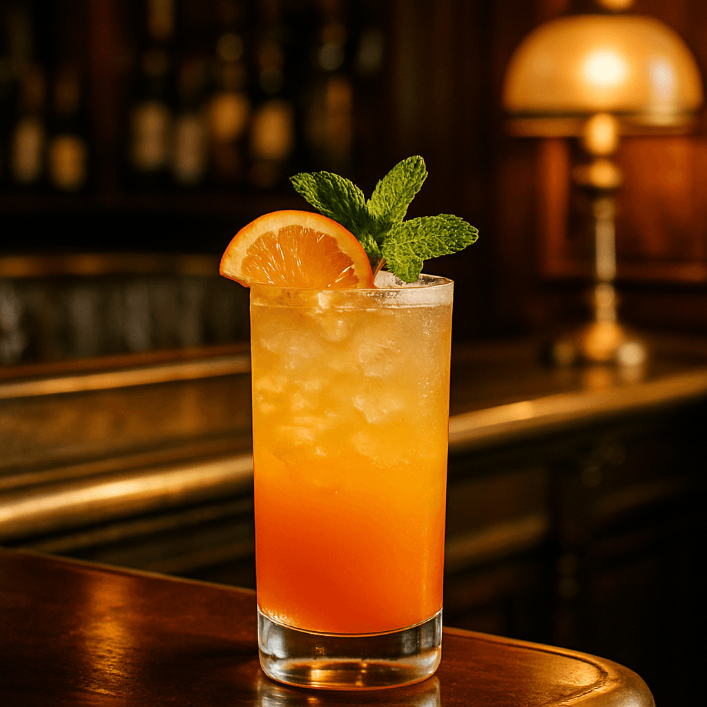 Sunset Peach Fizz