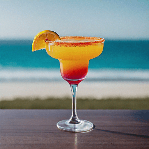 Sunset Spice Margarita